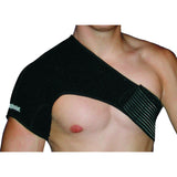 BA SPORTS THERMAL SHOULDER BRACE BLACK WITH FREE STABILIZER STRAP