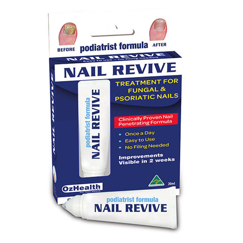 Ozhealth Podiatrist Formula Nail Revive 20ml