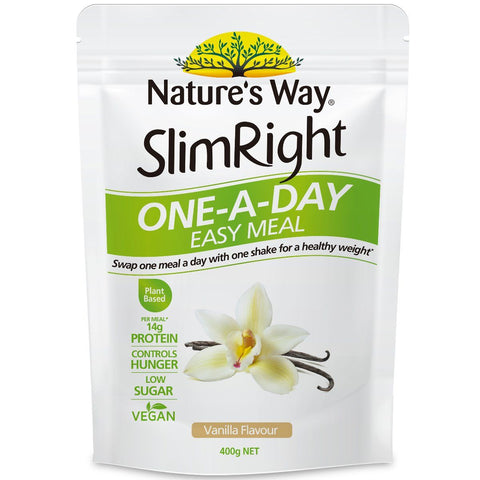 Nature's Way Slim Right One-A-Day Easy Meal Vanilla 400g