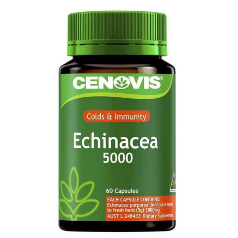 Cenovis Echinacea 5000mg 60 Capsules