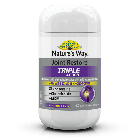 Nature'S Way Joint Restore Glucosamine + Chondroitin + Msm Tablets 60