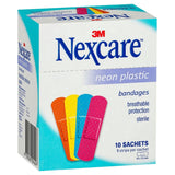 Nexcare Neon Plastic  9 Strips x 10 Sachets