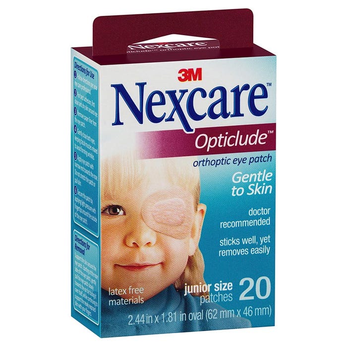 Nexcare Opticlude Eye Pad Junior X 20
