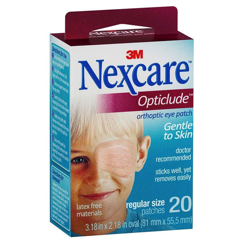 Nexcare Opticlude Eye Pad Regular X 20