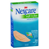 Nexcare Soft 'n Flex Bandages (One Size) X 20