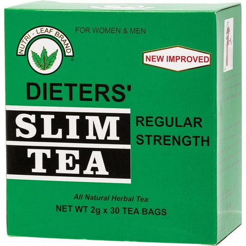 NUTRI-LEAF Herbal Tea Bags Slim Tea - Regular 30