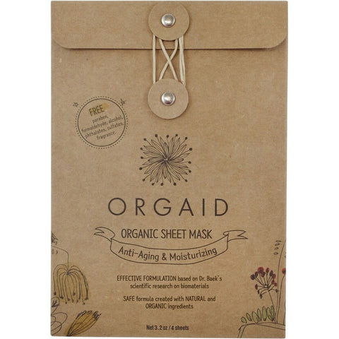 ORGAID Organic Sheet Mask Anti-Aging & Moisturizing 24ml