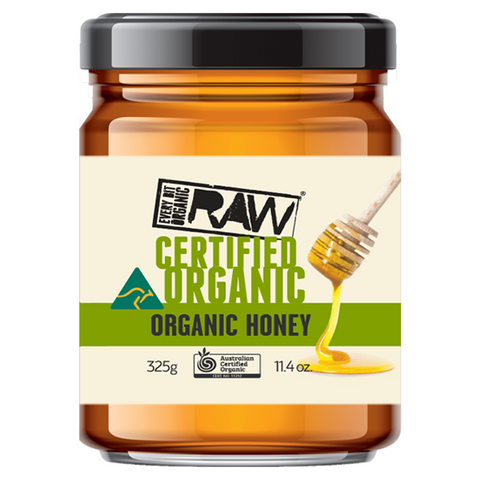 EVERY BIT ORGANIC RAW Honey Certified Organic 325g