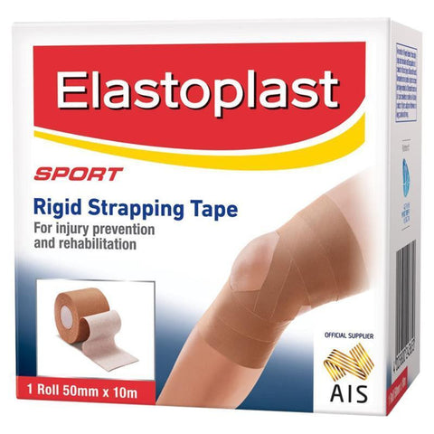 Elastoplast 36005 Sport Rigid Strapping Tape 50mm x 10m Tan