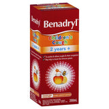 Benadryl Children's Cough 2 Years+ Honey Lemon Flavour 200ml