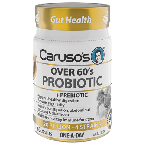 Caruso's Over 60s Probiotic 60 Capsules