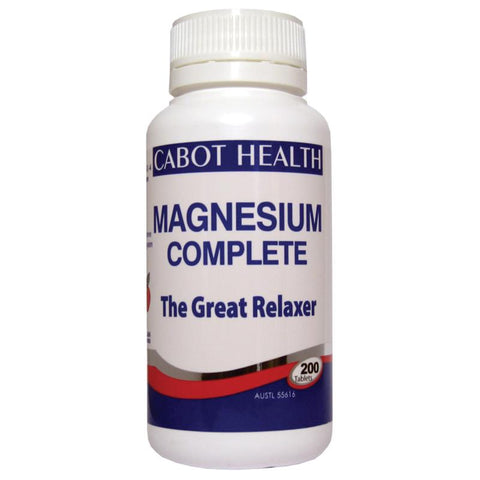 Cabot Health Magnesium Complete Tab X 200