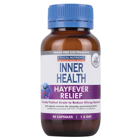 Ethical Nutrients Inner Health Hayfever Relief Cap X 40