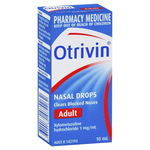 Otrivin Nasal Drops Adult 10mL
