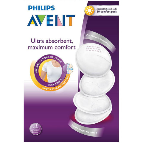Avent Disposable Breast Pad Day - 60 Pack