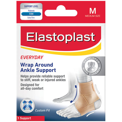 Elastoplast Everyday Wrap Around Ankle Support Med