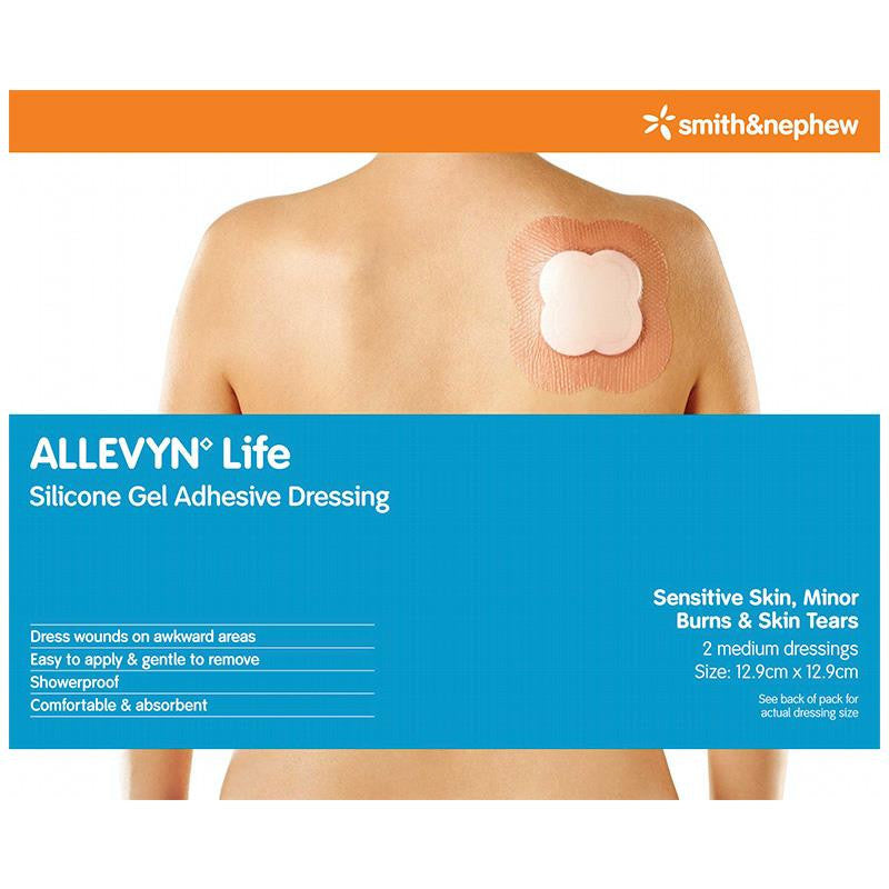 Allevyn Life 12.9cm X 12.9cm Medium 2 Pack
