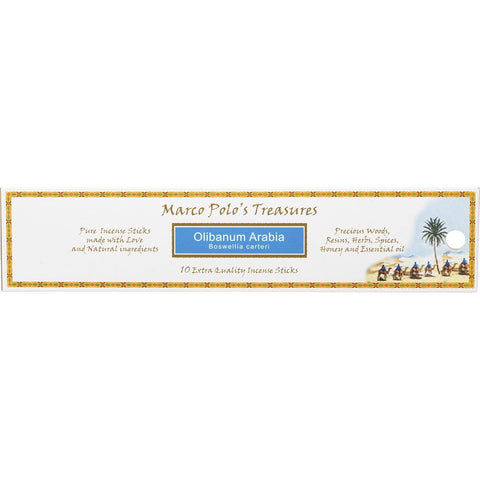 MARCO POLO'S TREASURES Incense Sticks Olibanum Arabia 10