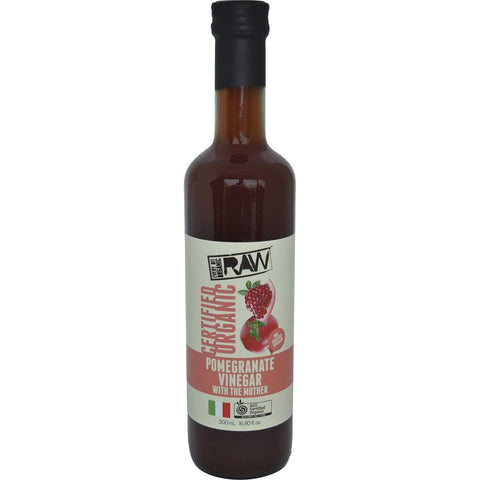 EVERY BIT ORGANIC RAW Pomegranate Vinegar With The Mother 500ml 6PK