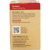 PLANET ORGANIC Herbal Tea Bags Turmeric 25