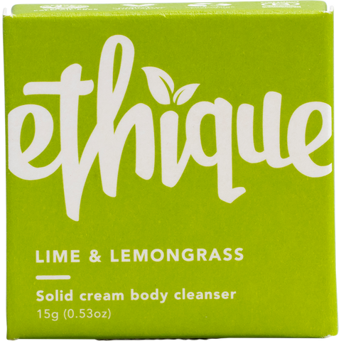 ETHIQUE Solid Cream Body Cleanser (Mini) Lime & Lemongrass 15g 20PK