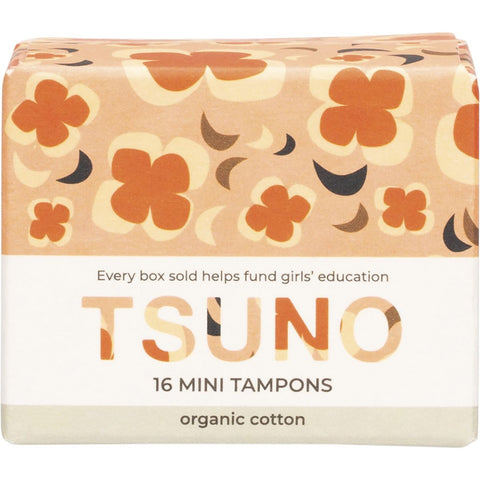 TSUNO Organic Cotton Tampons Mini 16
