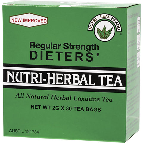 Nutri-Leaf Herbal Tea Bags Dieter's Tea - Regular 30