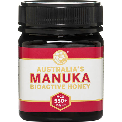 AUSTRALIA'S MANUKA Bioactive Honey MGO550+ 250g