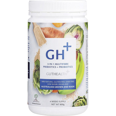 NATURAL EVOLUTION GH+ Prebiotics + Probiotics 3-in-1 Multifibre 800g