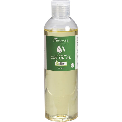VRINDAVAN Castor Oil Certified Organic 250ml