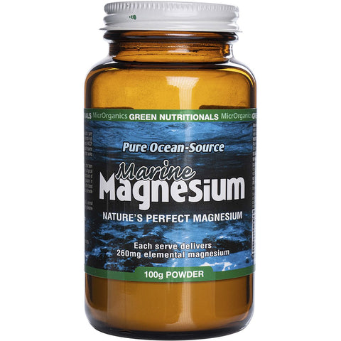 Green Nutritionals Marine Magnesium Powder (260mg) 100g