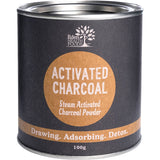 EDEN HEALTHFOODS Activated Charcoal Steam Activated Charcoal Powder 100g