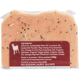 Harmony Soapworks Goat's Milk Soap May Chang Exfoliation 140g