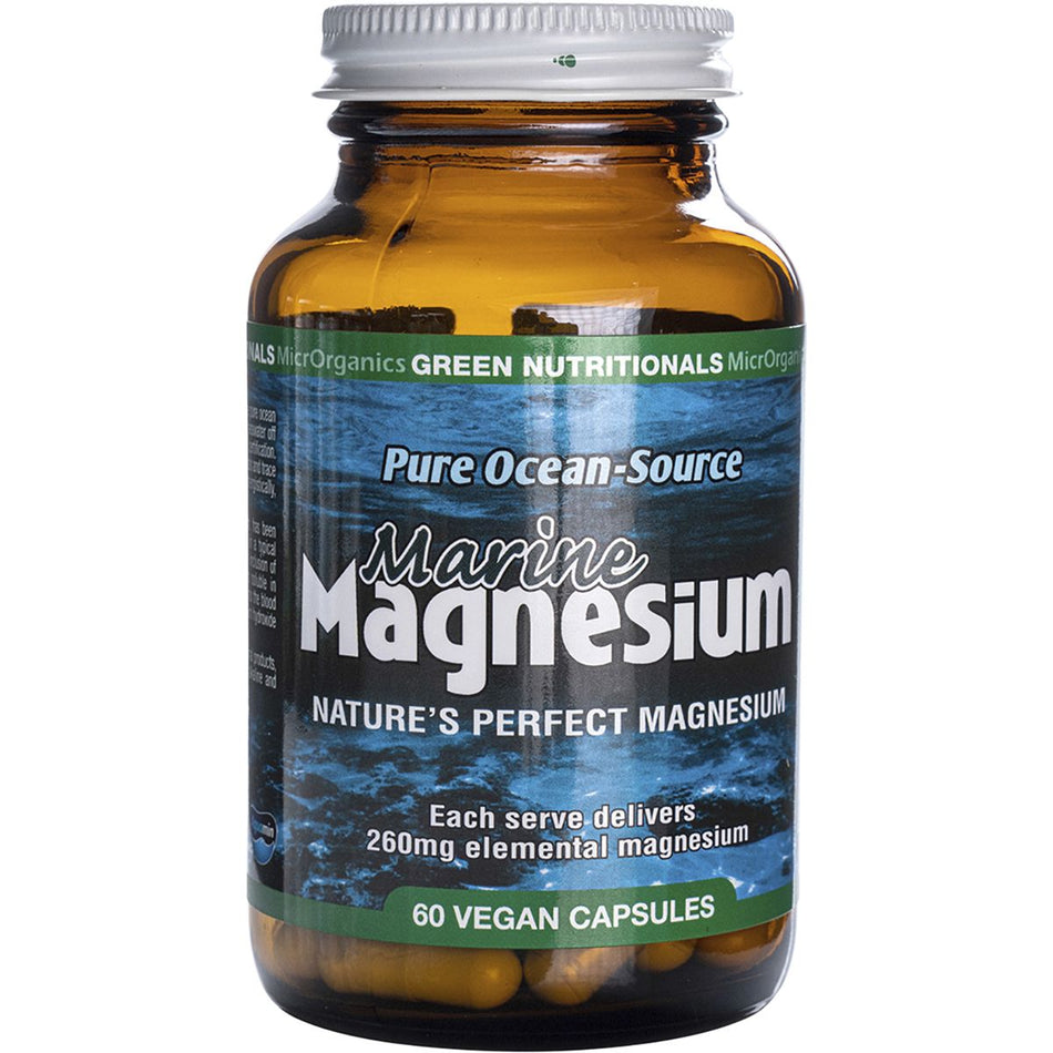 Green Nutritionals Marine Magnesium Vegan Capsules (260mg) 60