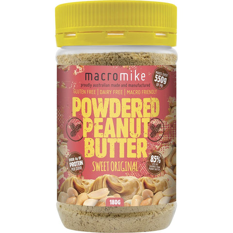 MACRO MIKE Powdered Peanut Butter Sweet Original 180g