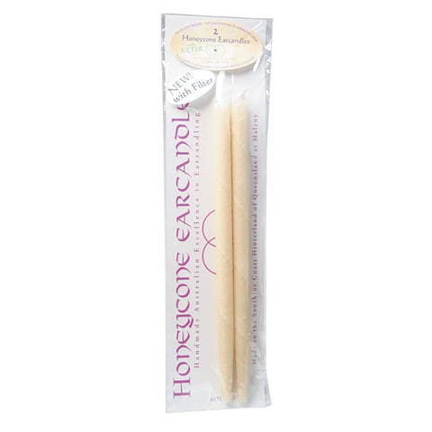 HONEYCONE Ear Candles With Filter 100% Unbleached Cotton 2