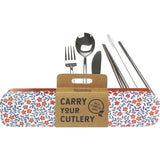 RETROKITCHEN Carry Your Cutlery - Blossom Stainless Steel Cutlery Set 1