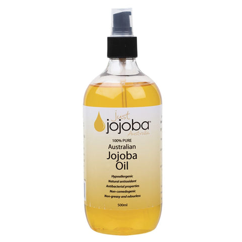 JUST JOJOBA AUST Pure Australian Jojoba Oil 500ml