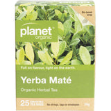 PLANET ORGANIC Herbal Tea Bags Yerba Maté 25