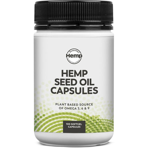 ESSENTIAL HEMP Hemp Seed Oil Capsules 100