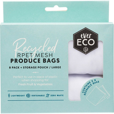 EVER ECO Reusable Produce Bags Recycled Polyester Mesh 8