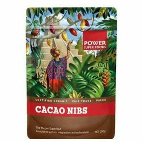 POWER SUPER FOODS Cacao Nibs "The Origin Series" 250g