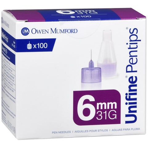 Unifine Pentips Ultra Short 6mm 100