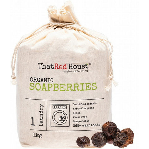 THAT RED HOUSE Organic Soapberries 365+ Washloads 1kg