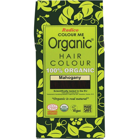 RADICO Colour Me Organic - Hair Colour Powder - Mahogany 100g