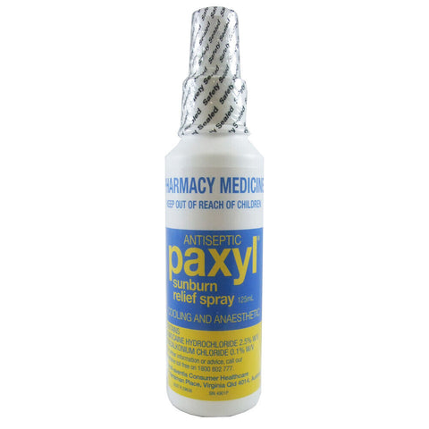 Paxyl Sunburn Relief Spray 125ml