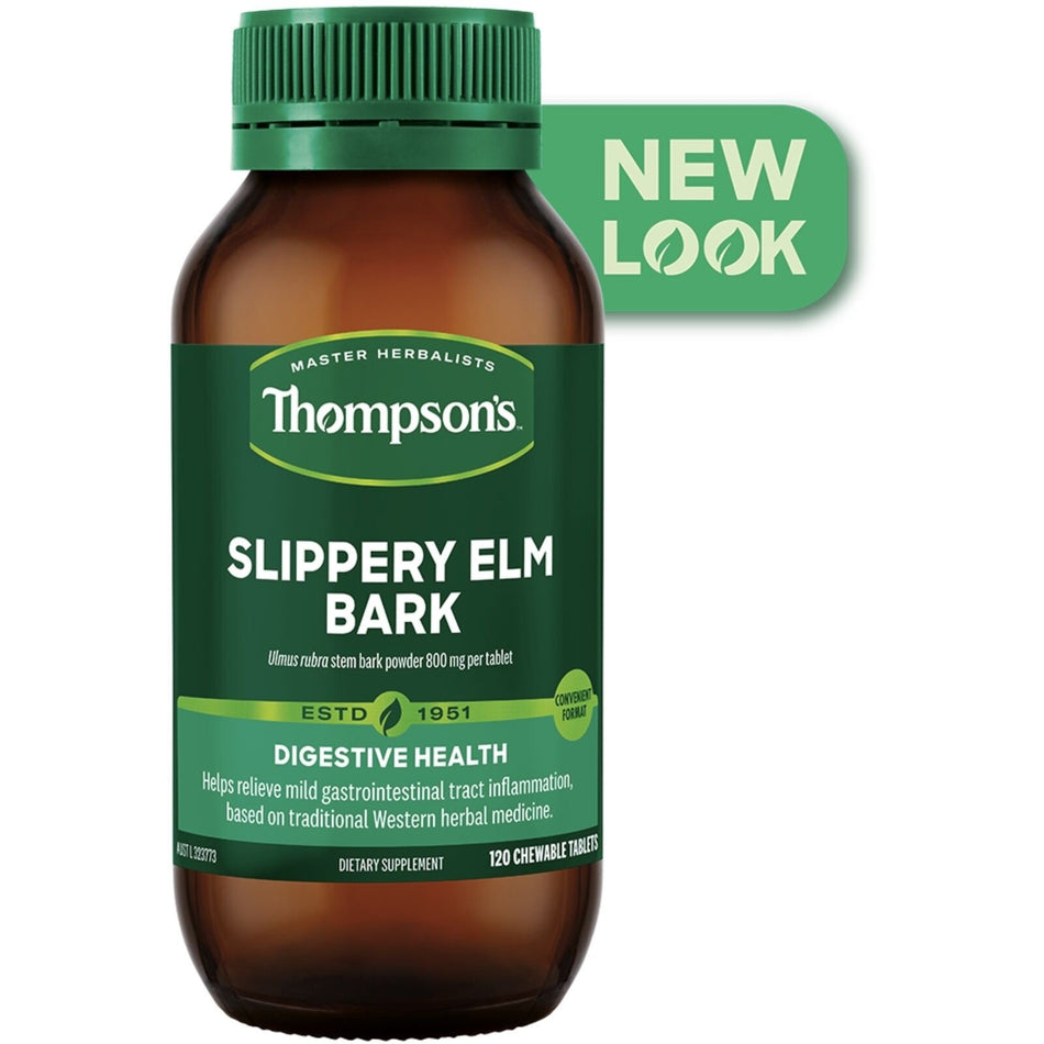 Thompson's Slippery Elm Bark 120 Chewable Tablets