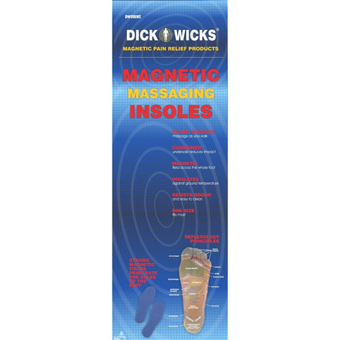 DICK WICKS MAGNETIC MASSAGING INSOLES (PAIR)
