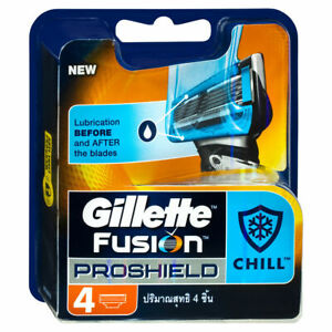 Gillette Fusion ProShield Chill Cartridges 4PK