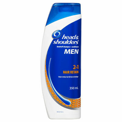 Head & Shoulders 2in1 Dandruff Shampoo + Conditioner Hair Retain for Men 350ml